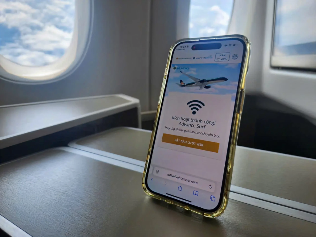 In-flight Internet on Australia to Vietnam routes from 2026